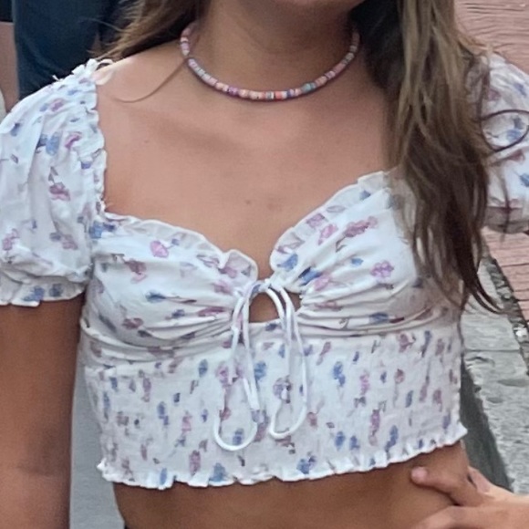 Skylar + Madison flower blouse - Picture 3 of 3